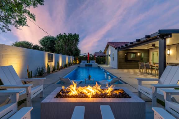 Bermuda Dunes Escape: Saltwater Pool, Hot Tub & Fire Pit - Image 4